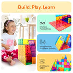 Magnetic Tile Base Plate Set for PicassoTiles Art Projects