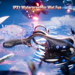 Sex Toys Vibrating Cock Ring For Men, Penis Ring Sleeve With Clitoral G Spot Anal Perineum Massager, Male Couples Penis Extender Vibrator Dildo With 10 Vibrations, Remote Control Adult Sex Toy & Games