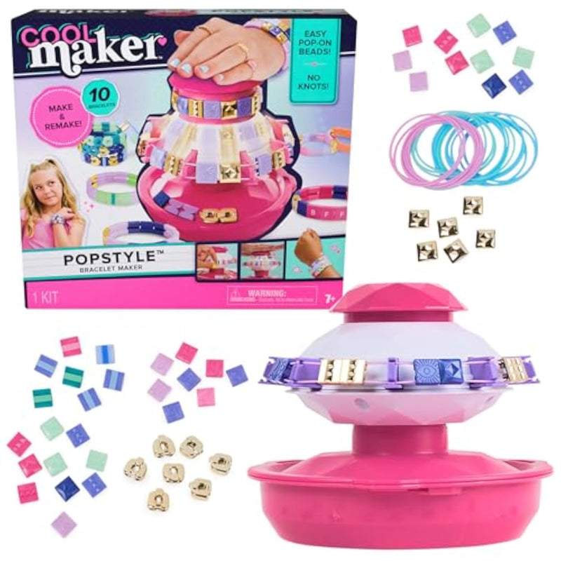 Bracelet Making Kit for Kids with 170 Beads, Makes 10 Friendship Bracelets
