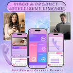 G Spot Vibrator Adult Sex Toys For Women, New Finger Vibrator With 7 G-Spot Wiggle And 7 Vibrating Modes Clitoral Nipple Personal Massagers With App Control, Female Vibrators Adult Sex Toys & Games