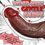 Silicone Shaft Big Black Dildos With Powerful Suction Cup +Big Black Dildo For Clitoral Vagina And G-Spot Anal Stimulation Adult Toys For Women And Couple