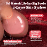 Brown Sex Doll Big Boobs Sex Toy Boobs Sex Doll For Men Sex Boobs Sex Toy For Male Masturbator, Breast Masturbator Sex Doll With Boobs G Cup Boob Sex Toy Brown Pocket Pussy Breast With Vagina Anal 7Lb