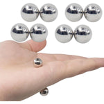 Non Piercing Magnetic Ball Breast Nipple Clitoris Labia Clamps Powerful Orbs Sex Toy Bdsm Bondage Clip Fetish Pair Set?4 Pairs?