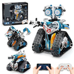 Robot Toys For Kids Ages 8-14, Remote & App-Controlled 3 In 1 Stem Robotics Set For Kids, Creative Birthday For Boys Girls Aged 8 9 10 11 12+ (695 Pieces)