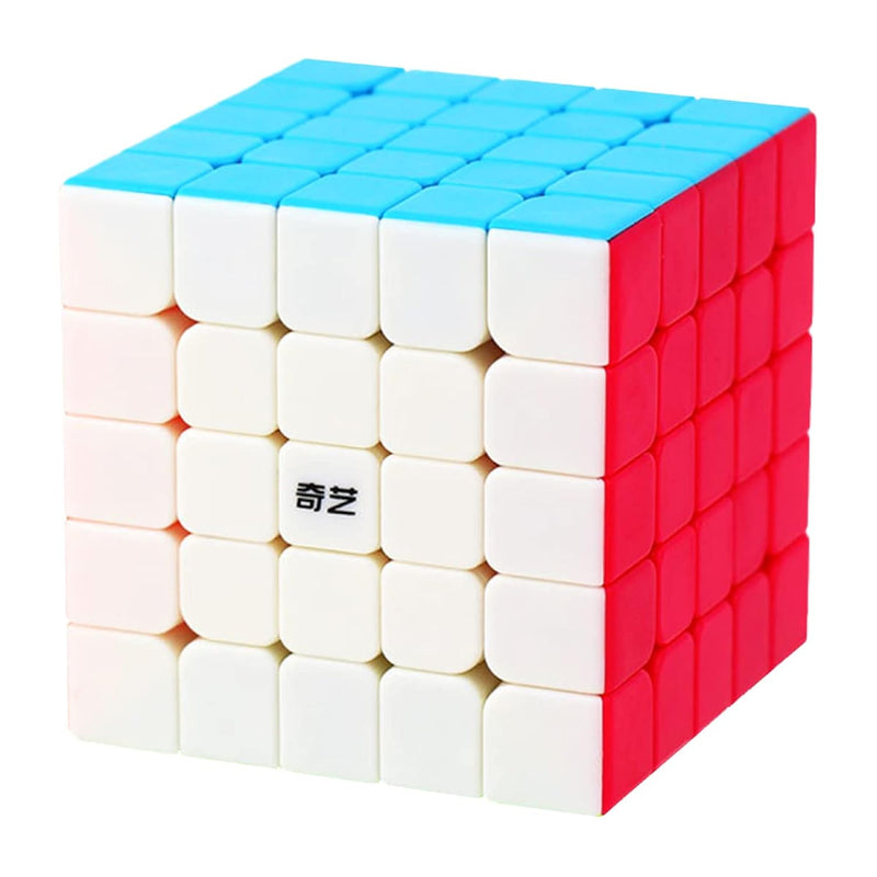 5X5 Speed Cube Stickerless Puzzle Toys Gift (Qizheng Version)