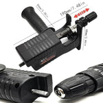 Electric Drill Thrusting Set C Diy Sex Machine - 1 Drill Adapter & 3 S-Sized Dildo With Drill Connector For Auto Spinning And Thrusting