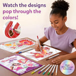 Magical Art & Craft Kit with Unicorns and Princesses Paint-Over Art