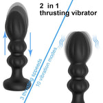 Sex Toy Vibrating Anal Plug – Sex Toy For Men & Women-Remote Control Prostate Massager & Butt Plug Vibrator, 10 Vibration Modes, Powerful P-Spot & G-Spot Anal, Hands-Free Handhold Design