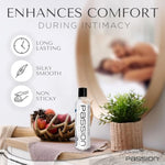Passion Anal Desensitizing Lube, 8.25 Fl Oz - Maximum Strengthnatural Water-Based Lubricant For Comfortable Use, Long-Lasting Formula, Non-Staining & Easy To Clean