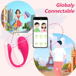 Female Wearable Vibrator, App Remote Control Adult Sex Toys, Long Distance Remote Control G Spot Stimulator Panty Sex Toy Egg Dildo With 9 Vibration Modes For Women, Couples Adult Sex Toys & Games