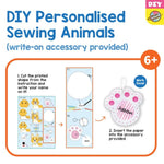 My Sloth Personalised DIY Sewing Kit for Kids - C.S. Kids Magic World SA18