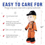 - 14” Howie Nasa Doll - Soft Baby Doll - Plush Rag Dolls For 2 Year Old Girls & Boys Toddler & Infants - Astronaut Plush Washable Doll - Space Themed Stuffed Toys - Baby Space Toys