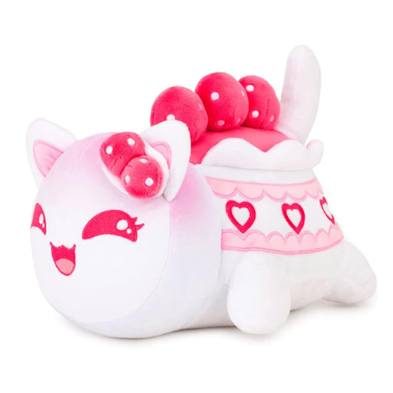 Strawberry Cake Mee Meow Cat Stuffed Animal Plush,Cat Food Plushies Cat, Cu