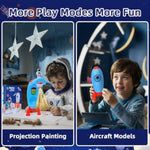 Kids Drawing Projector Toy with 24 Color Pens for Boys and Girls Ages 3-8