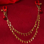 Non Piercing Nipple Clamps For Pressure Jewelry Sex Toy, Red Adjustable Breast Clit Clip Nipple Stimulates Women Girl Female Pleasure Gifts