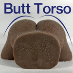 Butt Adult Doll Torso for Gay Men Bottom Pleasure, Male Masturbator Ass Torso Sexdoll for Anal Use, Hip Model Anal Stroker IntimateToy, Cocoa Skin TPE Body Torso for Beginner Single Solo Rear Play