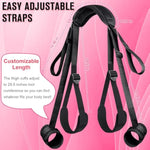 Bondage Restraints Sex Bondage Sex Toys Neck To Wrist Thigh Sex Sling & Ankle Kits With Adjustable Sex Straps Bondage Gear & Accessories For Sm Adult Toys For Couples Sex Pleasure