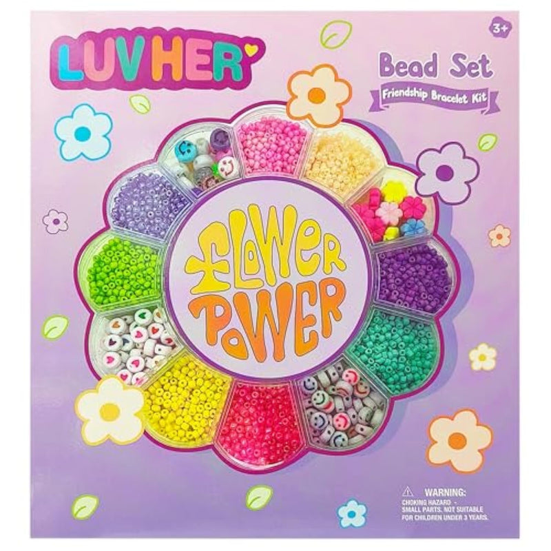 DIY Beading Kit for Kids - Necklace Making and Friendship Bracelet Kit
