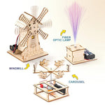 5 Individual STEM Science Kits for Kids, Wood Arts and Craft Kits 8-12 Years Old