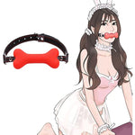 Gag Mouth Fetish Dog Bone Ball Sm Restraints Silicone Sex Toys Flirting Set Toy Sexy Slave Frisky Beginner