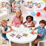 24 Sets Happy Birthday Crafts Puzzle for Kids Kit