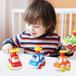 4 Pcs Animal Car Toys For 1 2 Year Old Boy|Baby Toys 12-18 Months|1 2 Year Old Boy Christmas Birthday Gifts For Infant Kids|Cars For Toddlers 1-3|Stocking Stuffers For Kids