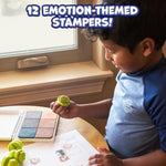 Easy Grip Emotion Themed Dough and Paint Stampers Set of 12