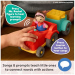 Interactive Tractor Toy for Toddlers with Sounds and Figure