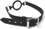 Adjustable O-Ring Gag with Head Harness – Open Mouth Restraint for Oral Fixation