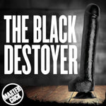 The 16.25 Inch Colossus Dildo With Suction Cup Base, Extra Large Lifelike And Realistic Thick Toy For Women, Men, And Adult Couples, Made With Flexible And Firm Pvc Material, Black