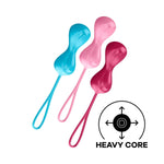 Power Balls - Kegel Ball Exercise Weights, Ben Wa Balls, Pelvic Floor Training, Tightening, Ideal For Beginners, 3-Piece Set (2.11-3.23 Oz.)