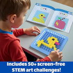 STEM Pixel Art Kit for Kids - Educational Science Kit & Arts and Crafts for Boys & Girls Ages 5-12