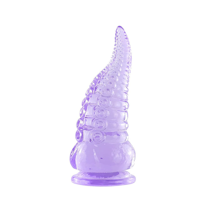 Tentacle Dildo,6.1 In Purple Anal Dildo With Strong Suction Cup,Adult Sex Toys For Women