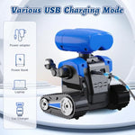 Robot Toys For Boys Girls With Auto-Demonstration Robots For Kids Remote Control Kids Robot Rechargeable With Led Eyes Smart Robot Age 3 Years And Up - Blue