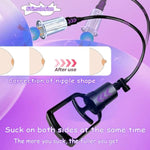 Pussy Pump Sex Toys Lengthen With 3 Cups, Manual Pacifier And Clitoral Sucker To Increase Sensation And Enhance Female Sexual Pleasurevacuum Pump, Adult Games For Couples Nipple Clitoris Stimulator