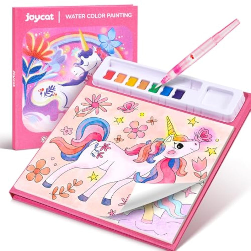Magical Pony Water Coloring Book for Toddlers, 20 Pages, Portable Art Activity
