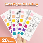 Water Coloring Books for Toddlers, 3 Pack, Perfect for Travel and Art Activities