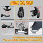Inflatable Anal Plug Expandable 10 Vibration Modes G Spot Stimulator Prostate Massager Adjustable Anal Toy Silicone