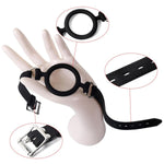 Bdsm 2.52In Silicone O-Ring Open Mouth Gag Oral Sex Slave Gag Restraints Adjustable Bondage Sex Toys For Adult