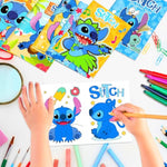 12 Pcs Cute Cartoon Adult Coloring Books DIY Graffiti Activity Set for Party Engagement