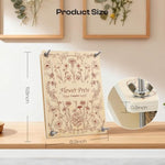 10-Layer Wooden Flower Press Kit, DIY Plant Press for Bookmarks & Flower Preservation