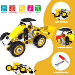10 In 1 Stem Toys For 5 6 7 8 9+ Year Old Building Block Kit Stem Activities Projects Boy Toys Age 4-8 5-7 6-8 8-10 Creative Set Educational Engineering Excavator Construction Birthday
