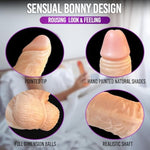9" Realistic Dildo Sex Toy Lifelike Huge Silicone Dildo With Strong Suction Cup For Hands-Free Play, Realistic Penis For G-Spot Stimulation Dildos Anal Sex Toys For Women And Couple