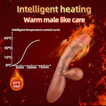 8.4" Realistic Huge Anal Butt Plug Sex Toys,Heating Massage G Spot Clitoris & Stimulator 10 Powerful Vibration For Couple Orgasm,Prostate Stimulator Wand For Women Men Pleasure