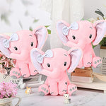 3 Pieces Elephant Stuffed Animal 8 Inch Baby Stuffed Elephant Animal Plush Toy Gift Baby Girl Boys Bed Decor (Lovely Style)