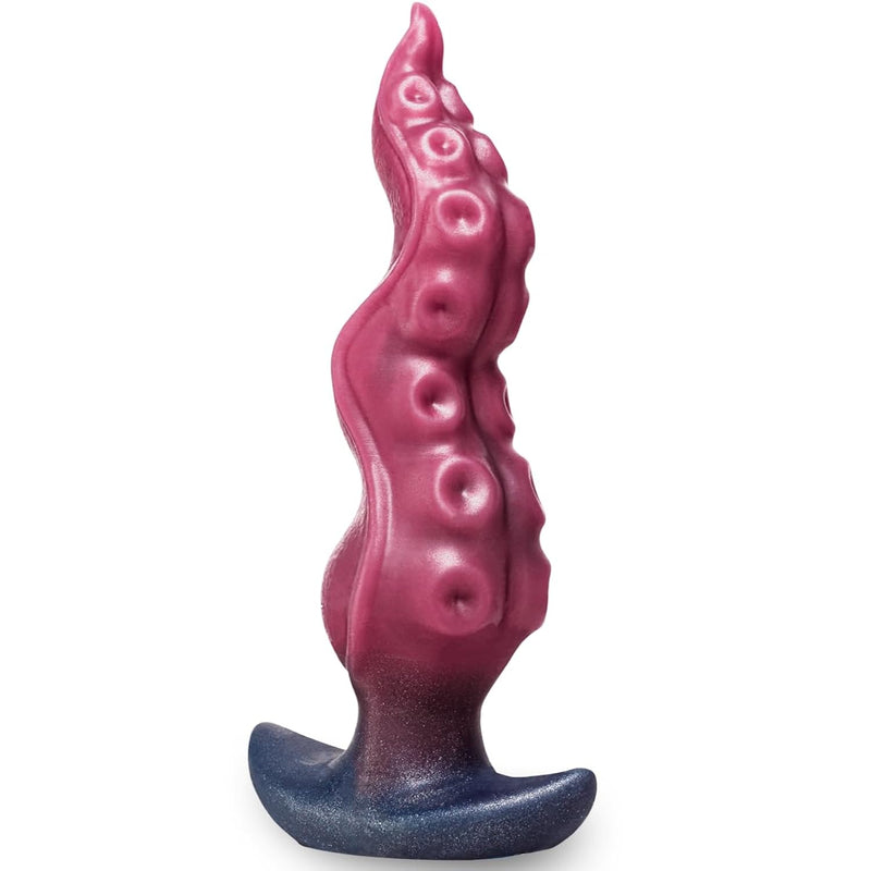 7.87" Medium Tentacle Dildo Anal Plug - Silicone Butt Plug