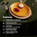 Lyla 2 Bullet Vibrator For Women, Silicone Handheld Massage Toy With Sense Motion Technology, Remote Control Vibrator, Bullet Egg Vibrator, Vibrating Egg Sex Toy, Black