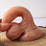 Realistic Lifelike Penis G-Spot Dildos - Soft Realistic Dildo With Big Testicle - G-Spot Dildo With Powerful Suction Cup For Hands-Free Play - Fake Penis Adult Sex Toy For Women And Couple 7.87"