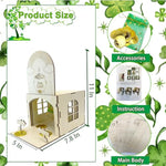 St. Patrick's Day Leprechaun Trap Kit for Kids - Wood DIY Catch a Leprechaun Kit
