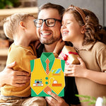 45 Pcs Father's Day Card Making Kit for Kids with Stickers & DIY Craft Supplies